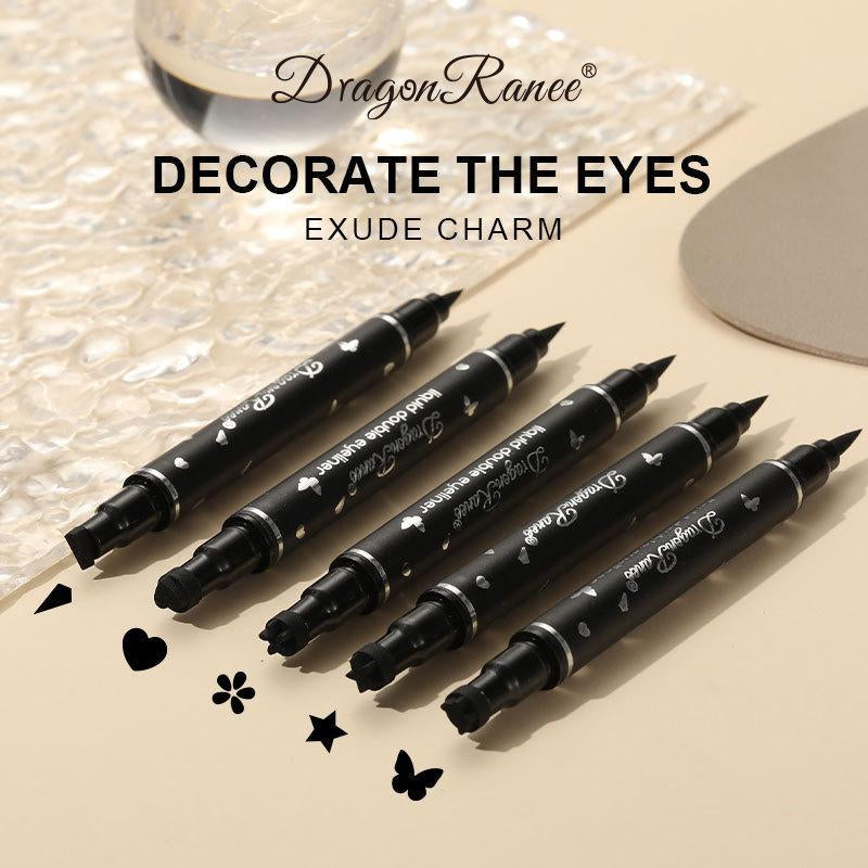 Double-Ended Eyeliner Pen Triangle Stamp