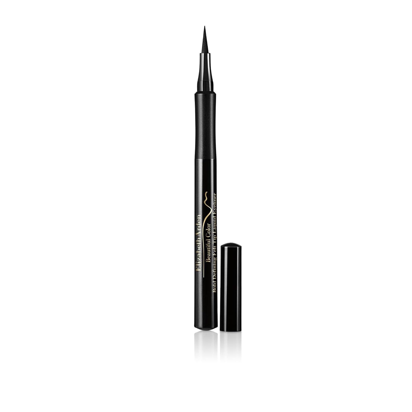 Beautiful Color Bold Defining Felt Tip Liquid Eyeliner, Seriously Black, 0.41 Oz.